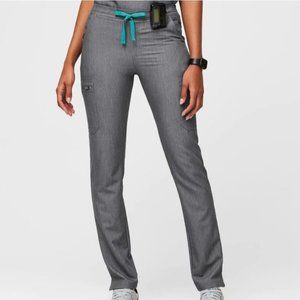 NWT Women’s Yola Petite Skinny Scrub Pants - Graphite Size L Medical Field WP011